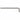 Klein Tools LL4 Long Arm Hex Key 1/16"