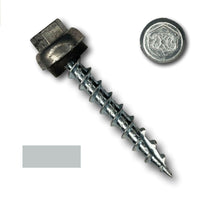 #12 x 1.5" ZXL Dome Cap Metal Roofing Screws (Metal-to-Wood) - 250 Pack
