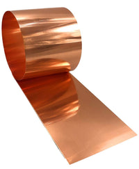 16 & 20 Ounce Copper Flashing Rolls - Premium Quality, Multiple Sizes