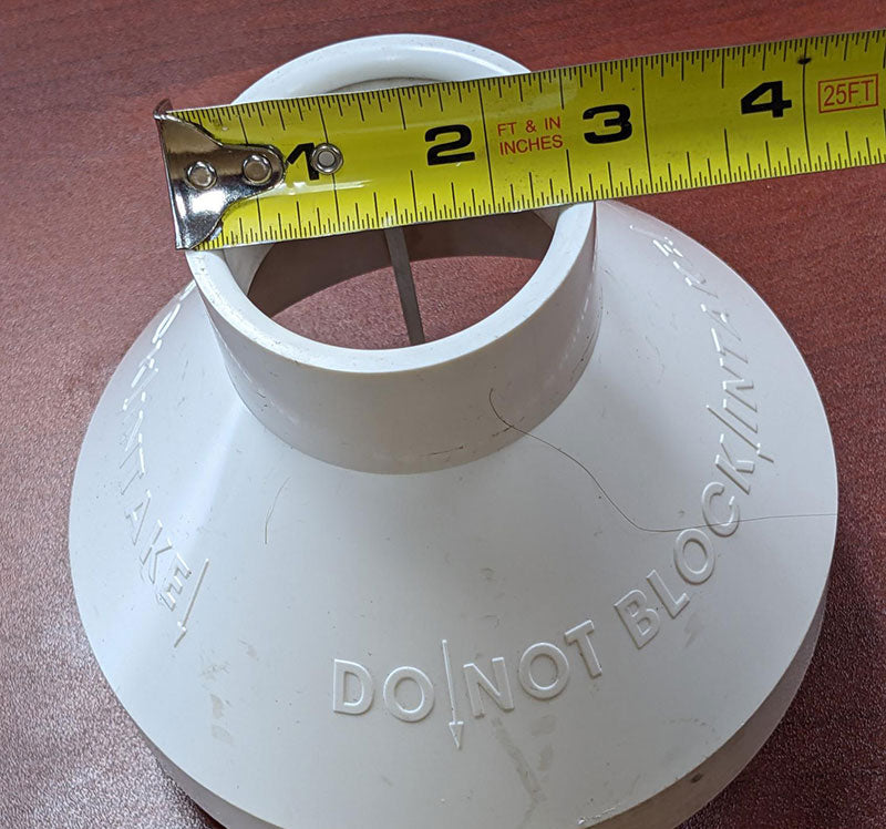 2" Concentric Vent Screen Kit (CV-2 DVS)
