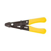 Klein Tools 1004 Compact Wire Stripper/Cutter w/ Spring  5 in Long  26-12 AWG Solid/Stranded  Yellow