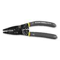 Klein Tools 1009 Klein-Kurve Wire Stripper/Cutter/Crimper  7.75 in OAL  10 to 20 AWG Solid/12 to 22 AWG Stranded  Gray/Yel Handle  Long Nose