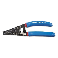Klein Tools 11057 Klein-Kurve Wire Stripper/Cutter  7.5 in OAL  20 to 30 AWG Solid/22 to 32 AWG Stranded  Blue/Red Handle