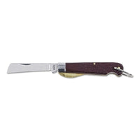 Klein Tools 155011 Coping-Type Pocket Knives  5 3/4 in   Carbon Steel Blade  Plastic  Black