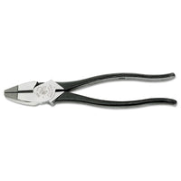 Klein Tools 2139NE Lineman's High-Leverage Pliers, New England Nose, 9 1/4 in Length, 23/32 in Cut, Plain Handle