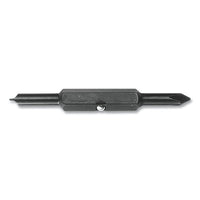 Klein Tools 32478 Multi-Bit Screwdrivers/Nut Drivers Double-End Replacement Bit  2.75 in OAL  #2 Phillips and 3/16 in (4.8 mm) Slotted