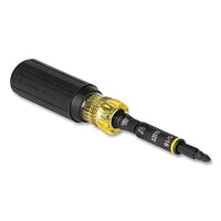 Klein Tools 32500HD Impact Rated Multi-Bit Screwdriver / Nut Driver  11-in-1  1/2 in  to #2 Tip