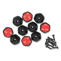 Klein Tools 450-400 Self Adhesive Cable Mounting Clips, 1 Slot