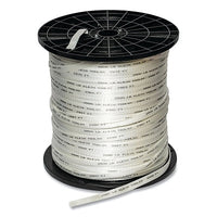 Klein Tools 50142 Conduit Measuring Pull Tape, 0.76 in W, 3000 ft L, White with Black Markings