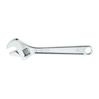 Klein Tools 5078 Extra Capacity Adjustable Wrenches  8 in Long  1 1/8 in Opening  Chrome  I-Beam