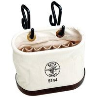 Klein Tools 5144 Aerial-Basket Oval Buckets, 15 Compartments, 10 in X 14 in