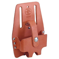 Klein Tools 5196 Tape-Rule Holders  1 Compartment  Tan  Holds Large Tape Rule  Leather