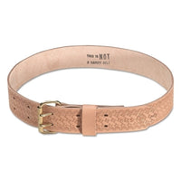 Klein Tools 5415L Heavy-Duty Embossed Tool Waist Belt  Fits 40 in to 48 in Waist  Large  Leather