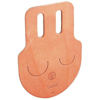 Klein Tools 5460 Erection Wrench Holders  Holds 2 Erection Wrenches & Adj Constr Wrench  Leather