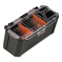 Klein Tools 54815MB MODbox Toolbox Component  Parts Bin Rail Attachment  8.25 in L  Dark Gray