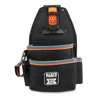 Klein Tools 55833MB MODbox Tool Pouch  Open  4 Pockets  1680d Ballistic Nylon  Black