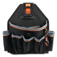 Klein Tools 55834MB MODbox Tool Pouch, 18 Pockets, 1680d Ballistic Nylon, Black