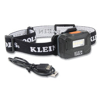 Klein Tools 56049 Rechargeable Light Array Headlamps with Strap  260 Lumen  All-Day Runtime