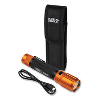 Klein Tools 56413 Rechargeable LED Pocket Light, Lithium-Ion, USB-C Charging Cable, Carrying Holster, Removable Pocket Clip