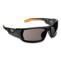 Klein Tools 60164 Professional Safety Glass  Gray  Polycarbonate  Black/Orange Full Frame