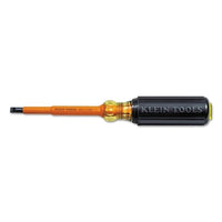 Klein Tools 6024INS Insulated Screwdriver  1/4 in  Cabinet Tip