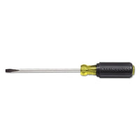 Klein Tools 6058 Heavy-Duty Slotted Cabinet-Tip Cushion-Grip Screwdrivers  1/4 in  12 11/32 in L