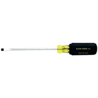 Klein Tools 6056 Heavy-Duty Slotted Cabinet-Tip Cushion-Grip Screwdrivers  1/4 in  10 11/32 in L