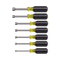 Klein Tools 631M Magnetic Nut Drivers, 1/2 in; 1/4 in; 11/32 in; 3/16 in; 3/8 in; 5/16 in