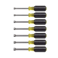 Klein Tools 65160 Nut Driver Sets, 10 mm; 5 mm; 5.5 mm; 6 mm; 7 mm; 8 mm; 9 mm