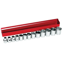 Klein Tools 65506 Metric Socket Sets  3/8 in  6 Point