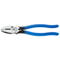 Klein Tools D20009NETH NE-Type Side Cutter Pliers, 9 3/8 in Length, 23/32 in Cut, Plastic-Dipped Handle