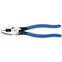 Klein Tools D20009NETP NE-Type Side Cutter Pliers, 9 1/4 in Length, 25/32 in Cut, Plastic-Dipped Handle