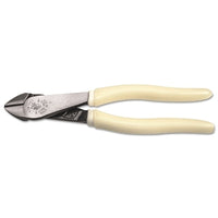 Klein Tools D200028GLW Hi-Viz Diagonal-Cutting Pliers, 8 1/16 in, Bevel
