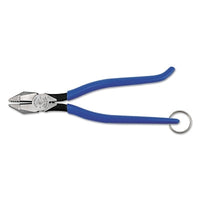 Klein Tools D2017CSTT Ironworker's Standard Work Pliers, Slim, with Tether Ring