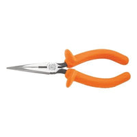 Klein Tools D2036INS Insulated Standard Long-Nose Pliers, Straight, Alloy Steel, 6 5/8 in