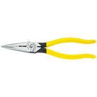 Klein Tools D2038N Heavy-Duty Long Nose Pliers  Alloy Steel  8 7/16 in