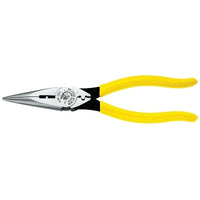 Klein Tools D2038NCR Heavy-Duty Long Nose Pliers, Alloy Steel, 8 7/16 in