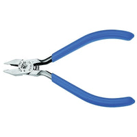 Klein Tools D2304C Midget Diagonal-Cutting Pliers, 4 1/2 in, Semi-Flush