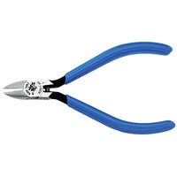 Klein Tools D2574C Midget Standard-Nose Diagonal Cutters, 4 3/16 in, Bevel