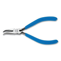Klein Tools D320412C Midget Curved Chain-Nose Pliers, Alloy Steel, 4 3/4 in