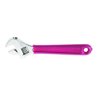 Klein Tools D5078 Extra Capacity Adjustable Wrenches  8 in Long  1 1/8 in Opening  Chrome  Dipped