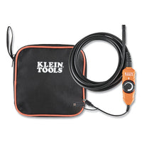 Klein Tools ET16 ET16 Borescope Inspection Camera for Android Devices, Armored 10 ft Gooseneck, 6 LED Lights