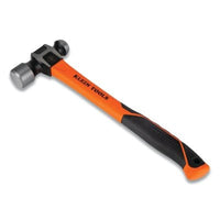 Klein Tools H80332 Electrician's Ball Peen Hammer  Fiberglass Handle  15 in  Forged Steel Head  32 oz