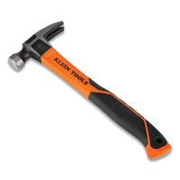 Klein Tools H80816 Heavy Duty Electrician's Hammer, Forged Steel, Fiberglass Hammer, 13 in, 16 oz