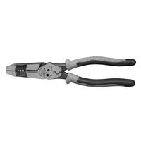 Klein Tools J2158CR Multi-Purpose Journeyman Hybrid Pliers, 0.73 in Cutting L, Journeyman Dual Material Handle