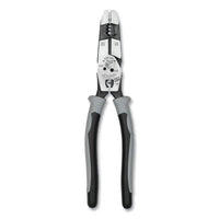 Klein Tools J2159CRTP Multi-Purpose Journeyman Hybrid Pliers, 0.8 in Cutting L, Journeyman Dual Material Handle