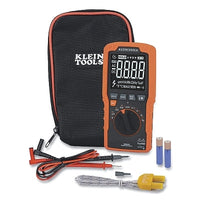 Klein Tools MM450 Digital Multimeter, 10 A, 600 V, Black/ Orange