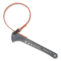 Klein Tools S12HB Grip-It Strap Wrench  22.25 in L Strap  12 in L  Orange Strap