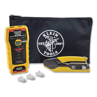 Klein Tools VDV026-813 Twisted Pair Installation Kit, Tester and Crimper, Pass-Thru Technology