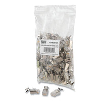 Klein Tools VDV826-754 Pass-Thru Connectors, Modular Data Plug, RJ45-CAT6A, Shielded, 100 Pack